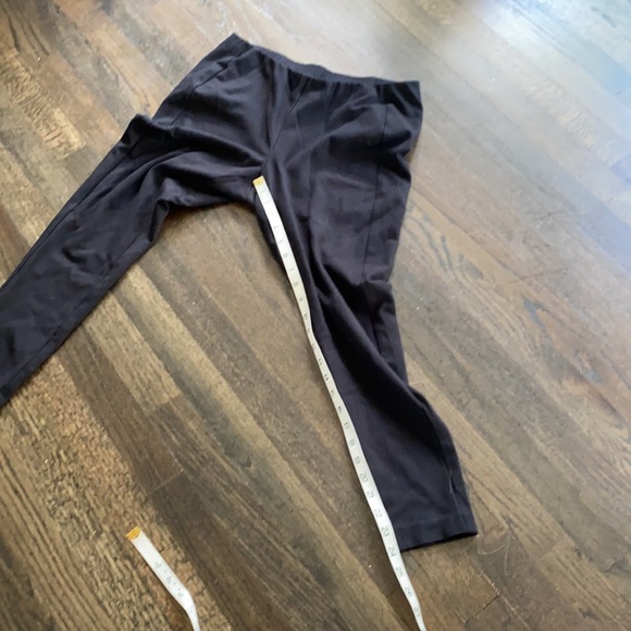 J. Jill M Petite Ponte Knit Leggings EUC Black - Picture 4 of 8